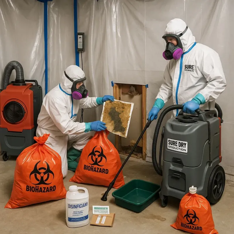 Contaminated Water Handling Protocols process in Seven Corners, VA